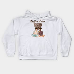 Coffee Give Me Power Kids Hoodie